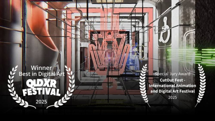 Taipei Tech ID Faculty Member Chuang Che-Kuang’s VR Work Wins Major Awards at QLD XR Festival (Australia) and Cut Out Fest (Mexico)Image